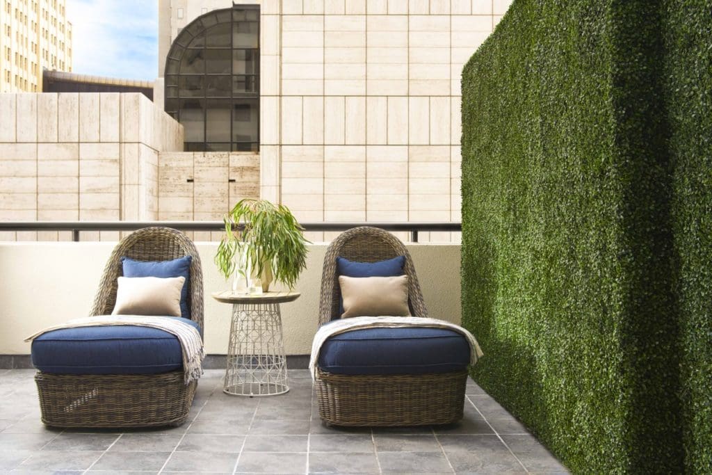 The Adolphus Hotel spa offers great facials and massages for men along with picturesque downtown Dallas views.