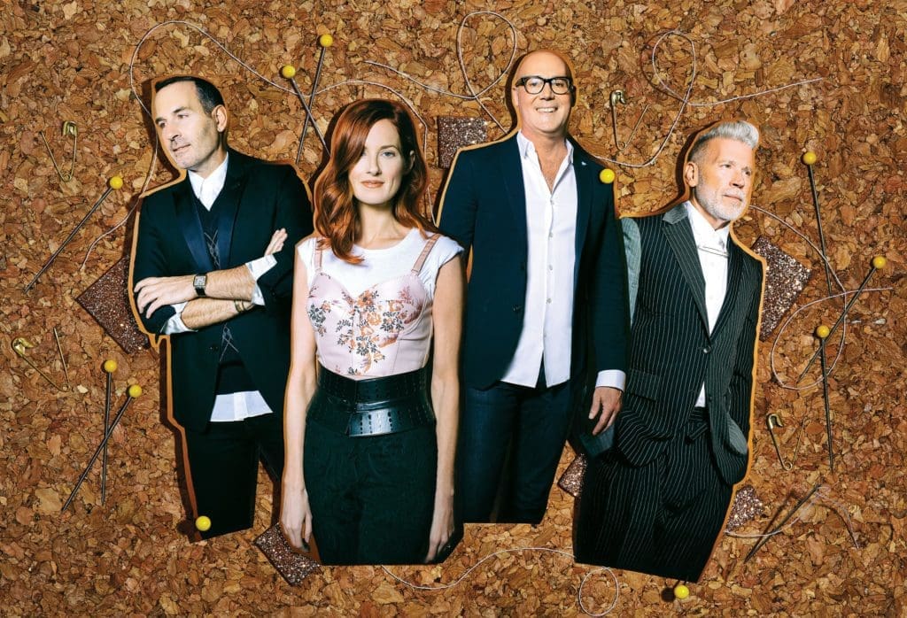 Team Forty Five Ten, from left: Brian Bolke, Taylor Tomasi Hill, Rob Dailey, Nick Wooster
