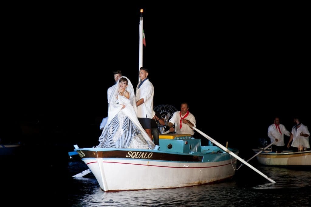 The Most Magical Wedding Party Ever: Fashionable Duo Celebrates Their Marriage in Celebrity-Loved Italian Town