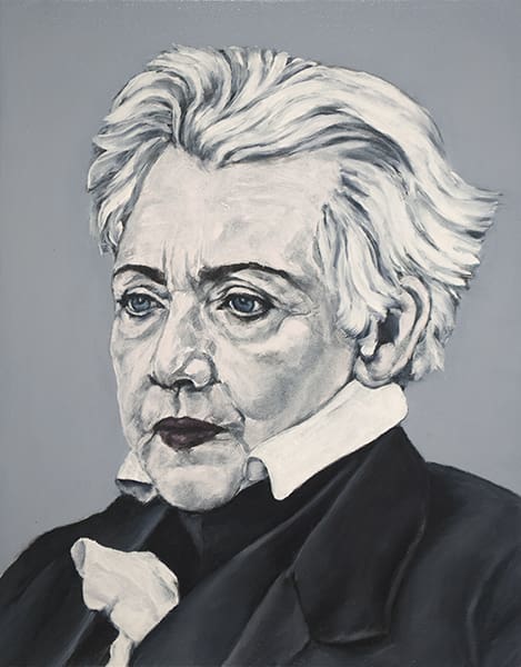 Hillary Clinton as a 19th Century President: An Artist Rewrites History in Houston — With No Trump