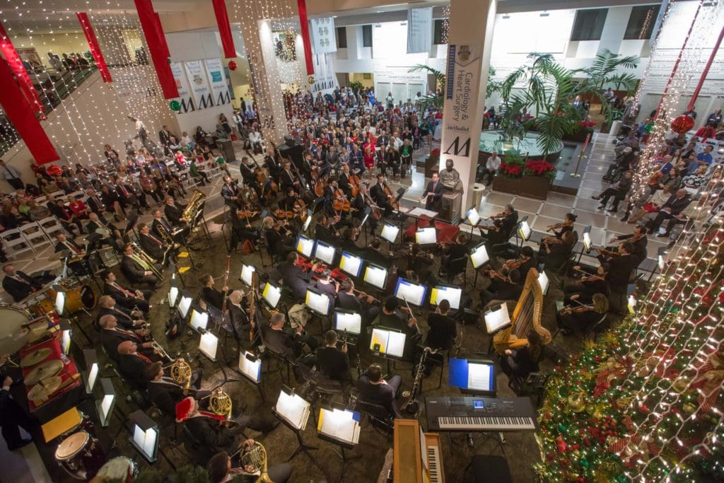 Holiday Music Like You’ve Never Heard Before Hits Houston — and a 93-Year-old General Cannot Get Enough