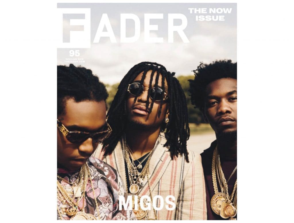 The cover of every issue of <emThe Fader</em> is an original, impeccably shot and composed piece of photography, highlighting the best acts in under-the-radar hip-hop, electronic, and indie rock every two months. Their stunning covers are for sale in their online shop. Currently on sale for $24.