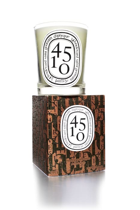 Forty Five Ten x Diptyque candle, $65
