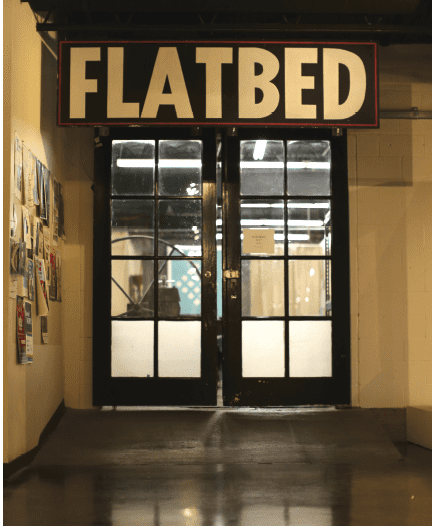 Print-making hub, Flatbed Press, Austin, commemorates its first 25 years with a volume from UT Press. (Courtesy UT Press)  