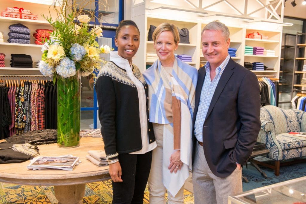 Spiffy New Houston Store Opens with an Artistic Flourish: New York Wiz Flown In for the Event