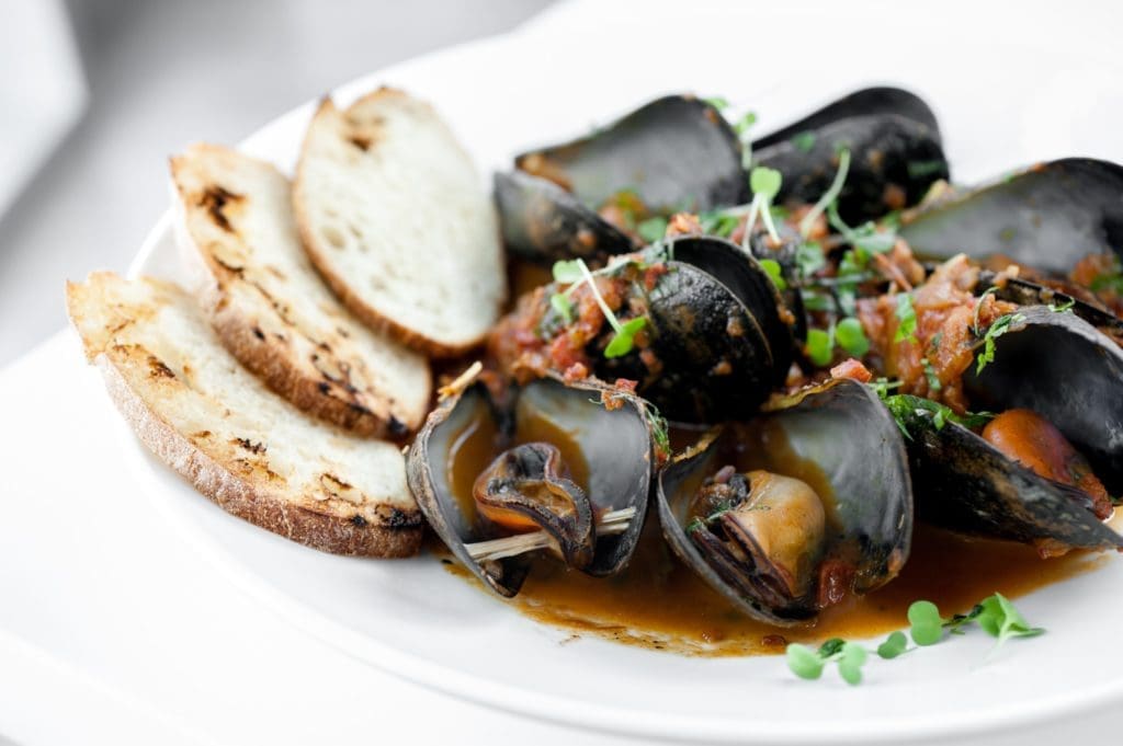 You'll find a plethora of fresh seafood at Peska this holiday season. 