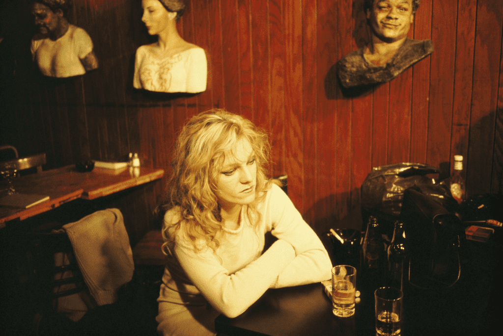 An image from the McNay Art Museum's "Telling Tales": Nan Goldin's "Cookie at Tin Pan Alley, NYC," 1983.  (Courtesy the artist and Matthew Marks Gallery, New York City. © Nan Goldin.)