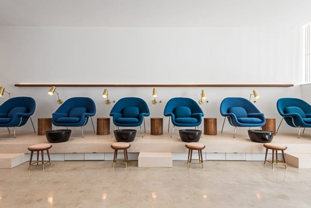 Non-toxic nail salon Paloma is now open at BLVD Place. 