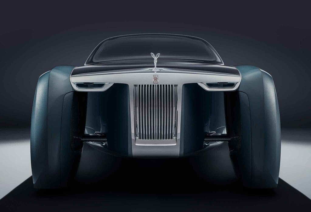 You'll never forget this futuristic car is a Rolls-Royce.