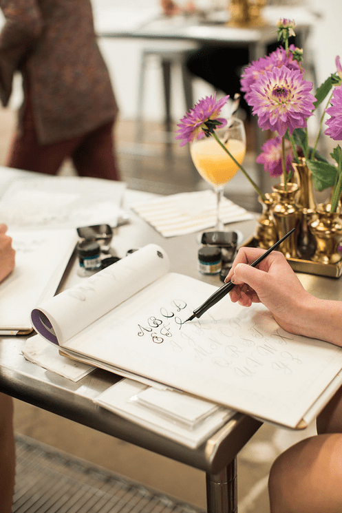 Calligraphy in motion