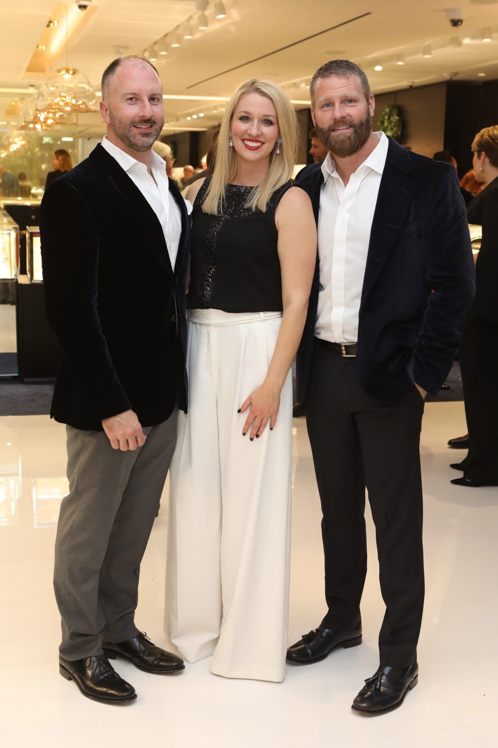 Tenenbaum Jewelers' Tony Bradfield, Christina Stith, and Kevin Black