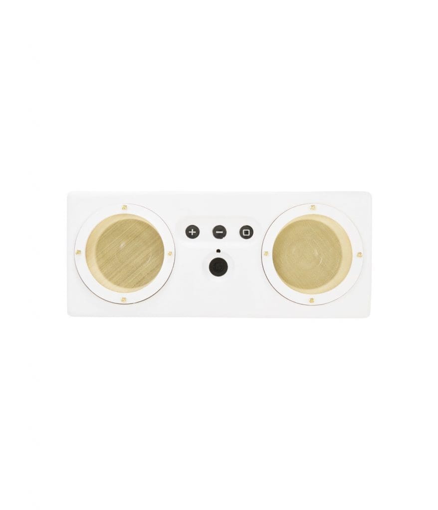 Attractive tunes for every room. $150, annmashburn.com