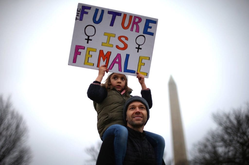 The Women's March on Washington is about promoting a future that supports equality.