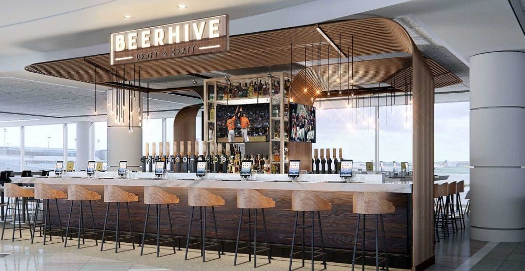 Kick back and relax with a locally-sourced beer at BeerHive. 