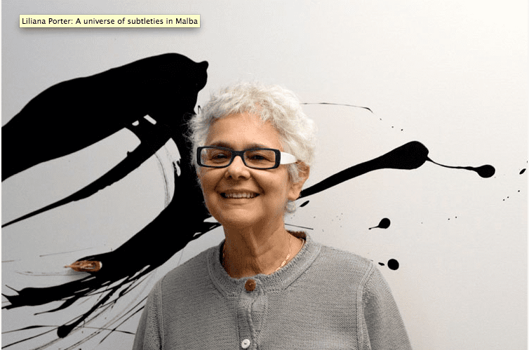 Argentine artist Liliana Porter is a legend in the realm of Latin American art and contemporary photography. (Courtesy arureazure.com)