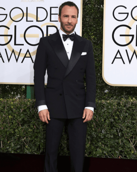 Tom Ford glaring into our souls in, what else, Tom Ford. 
