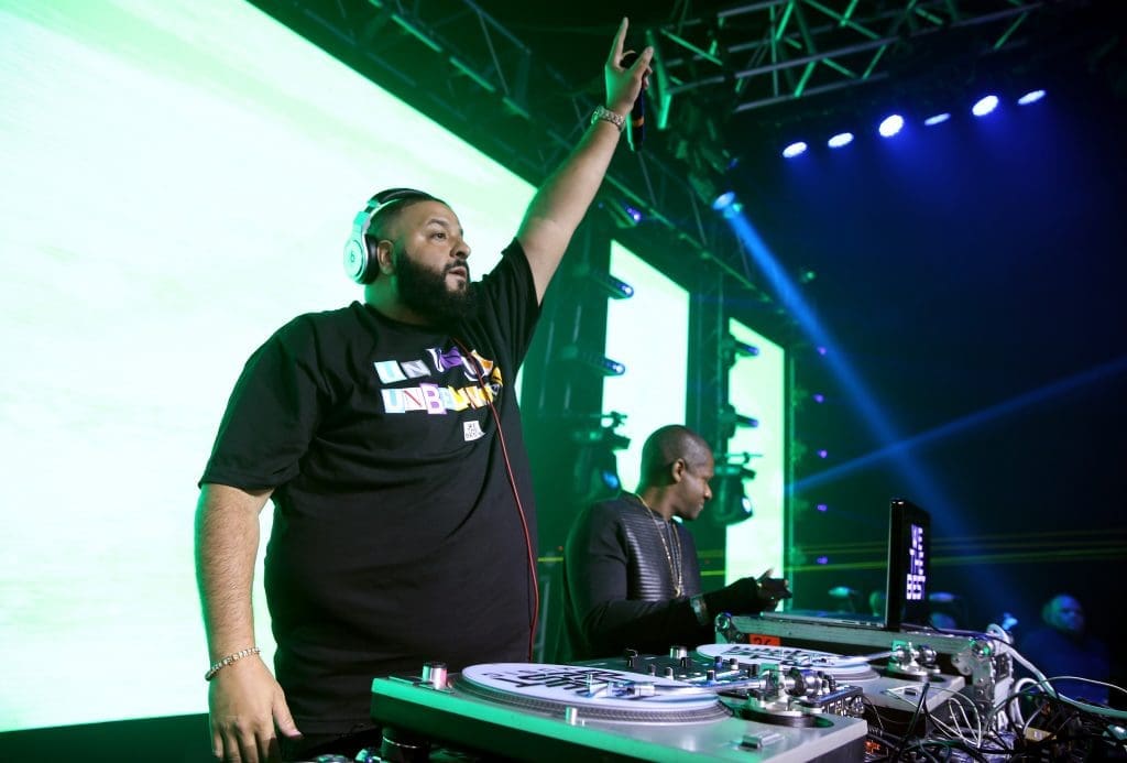 HOUSTON, TX - FEBRUARY 04:  DJ Khaled performs at the Maxim Super Bowl Party on February 4, 2017 in Houston, Texas.  (Photo by Tasos Katopodis/Getty Images for Maxim)