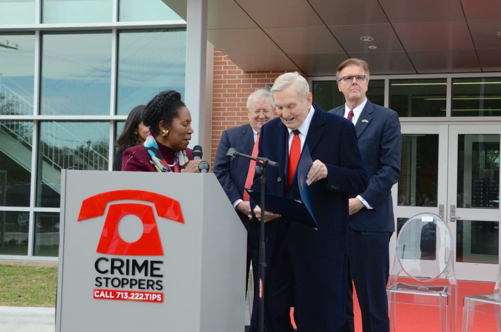 Crime Stoppers Ribbon Cutting