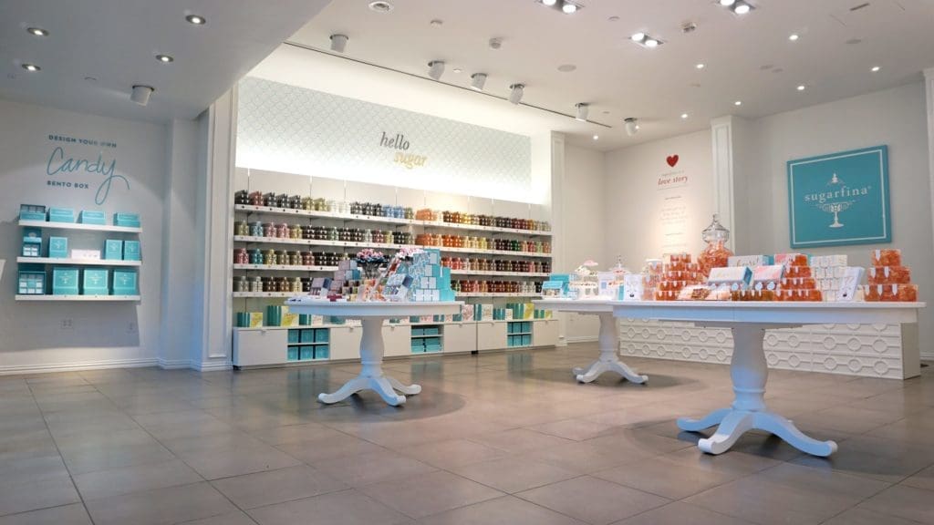 Sugarfina has opened its first Dallas boutique, in NorthPark Center. (Photo courtesy Sugarfina)