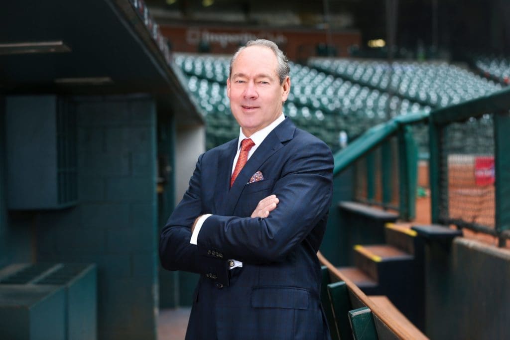 Jim Crane runs the Houston Astros with a strict business tycoon's supreme discipline. (Photo by Alex Bierens de Haan.)