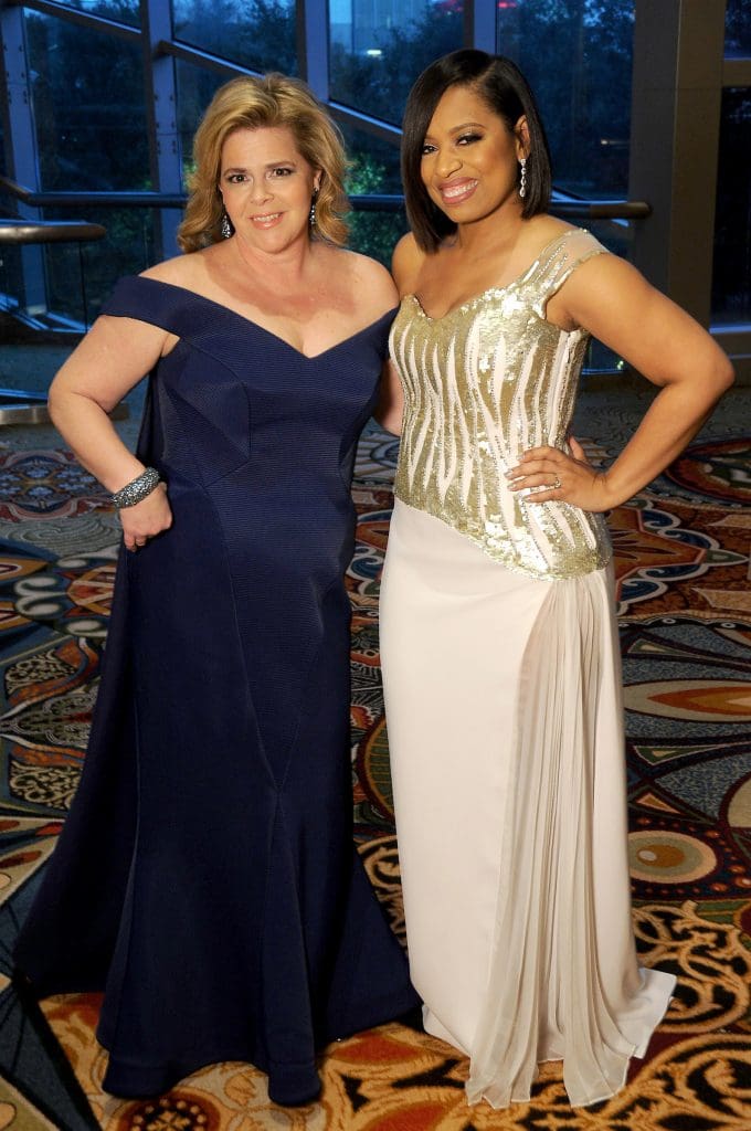 Honorees Kelli Weinzierl and Shawntell McWilliams at the 30th Anniversary Diamond Winter Ball benefitting Crohn's & Colitis Foundation of America at the Hilton Americas Hotel Saturday Feb. 11, 2017.(Dave Rossman photo)