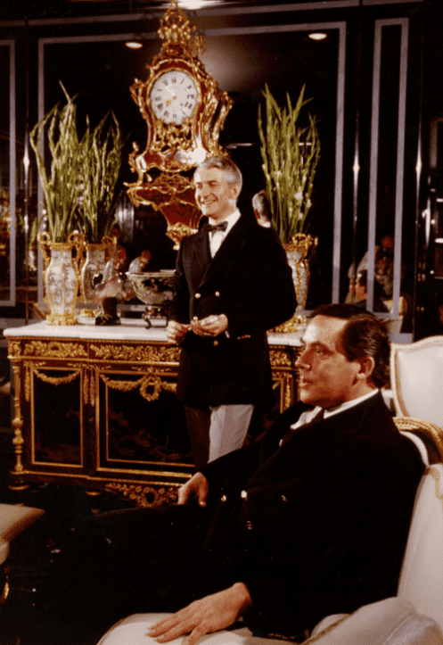 From left: Paxton Gremillion and Loyd Taylor in their Athena apartment, circa 1980 (Photo courtesy Loyd Taylor)