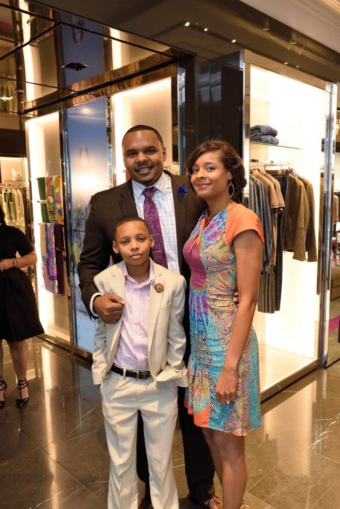Chester and LaToya Pitts, Chester Pitts Jr. 