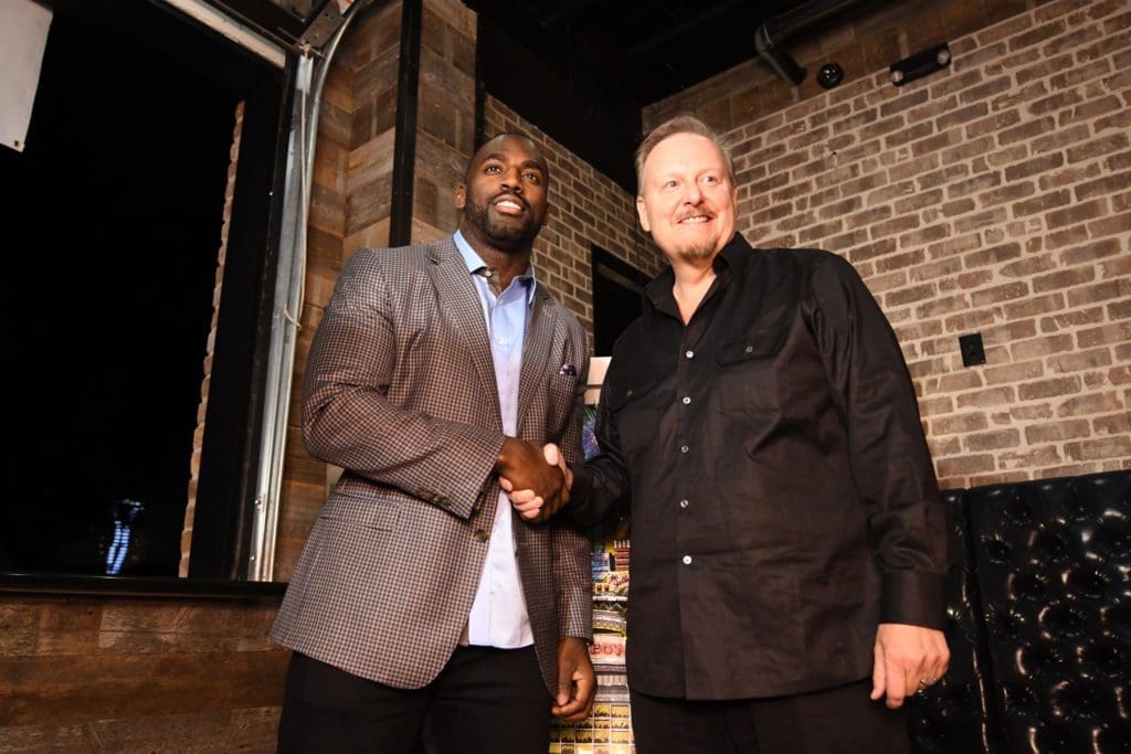 Houston Texans Star Previews a Hot New Restaurant: Super Art Jazzes Up the Sneak Peek