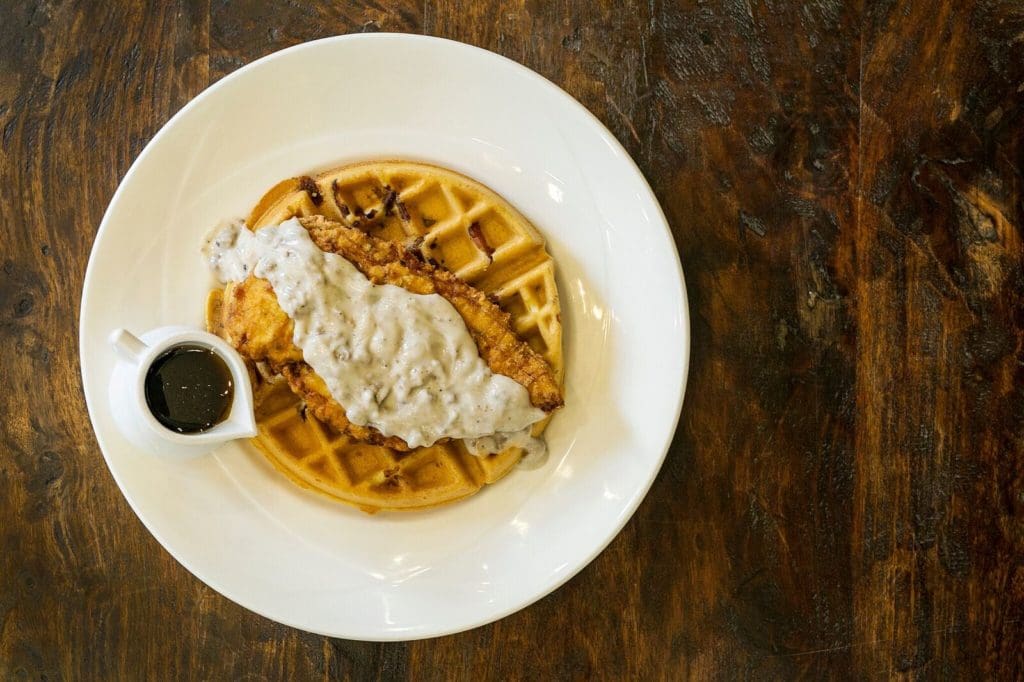 Chicken & waffles