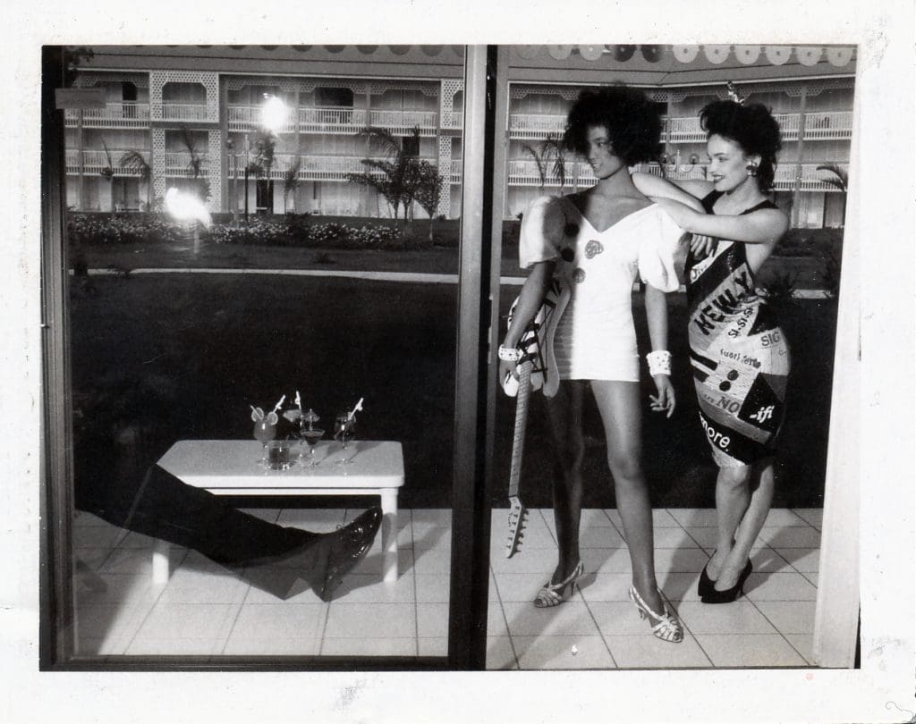 Nora Arrifin by Guy Bourdin, 1987