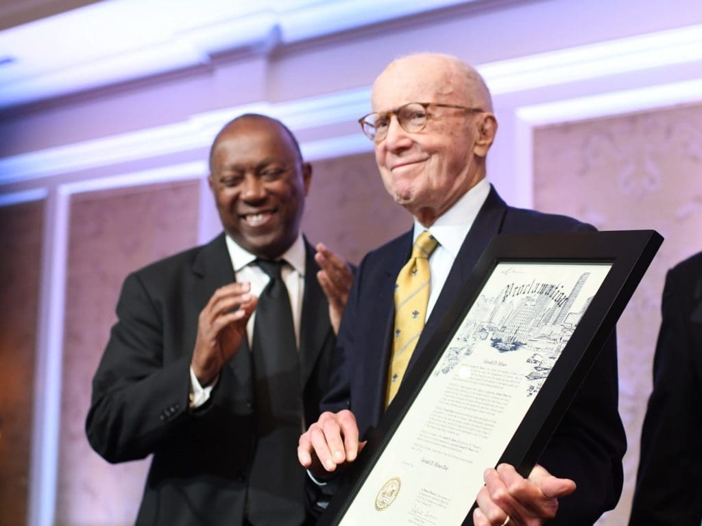 Gerald D. Hines set the standard at Hines for generations.