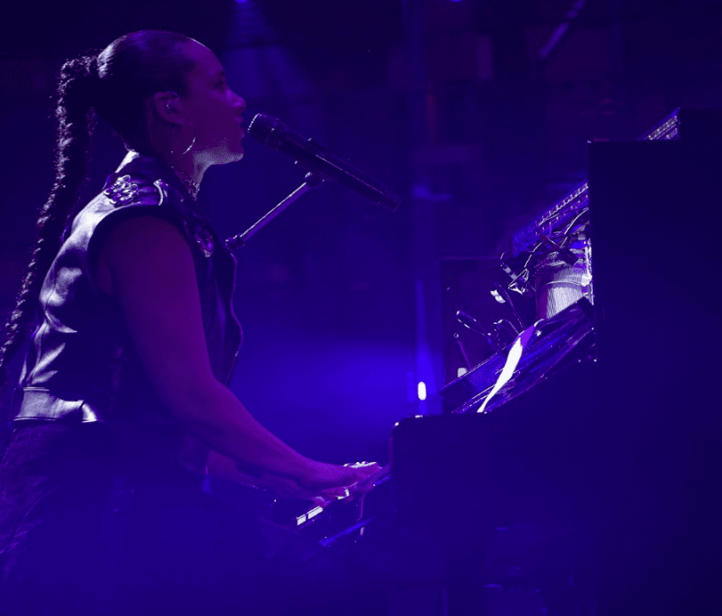 Alicia Keys at Houston Livestock Show and Rodeo 