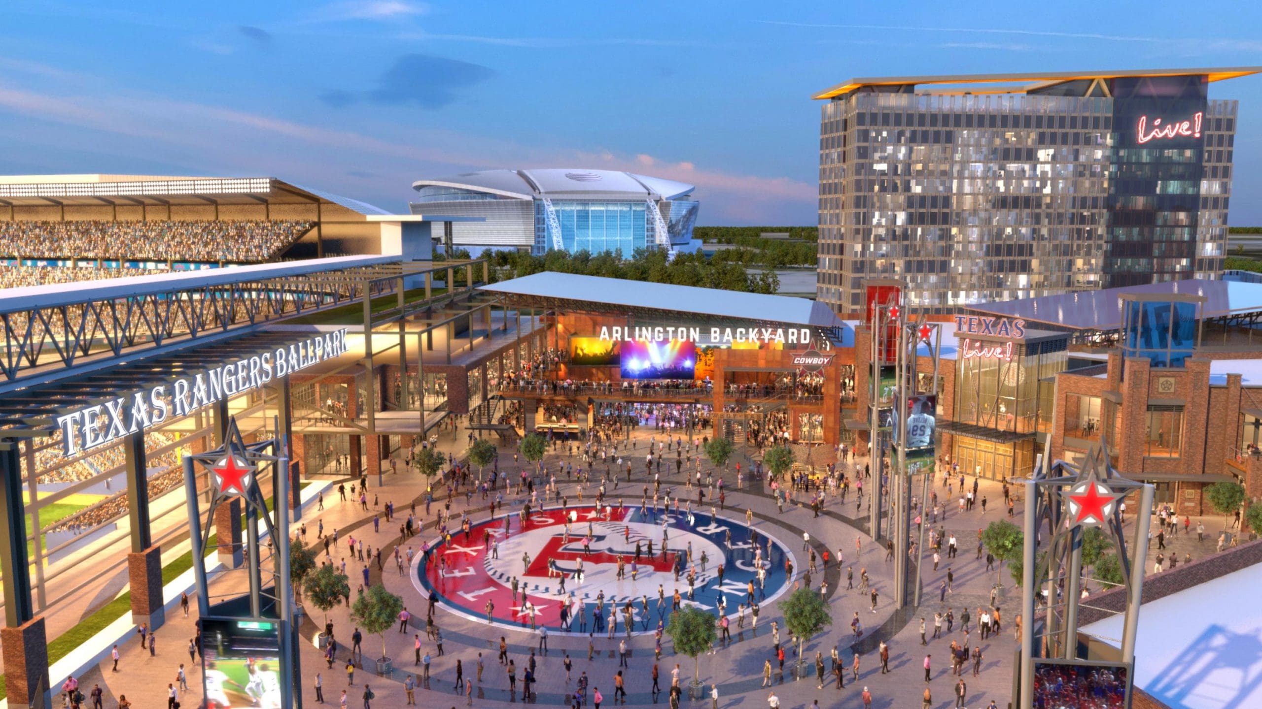 Texas Live Rangers Stadium