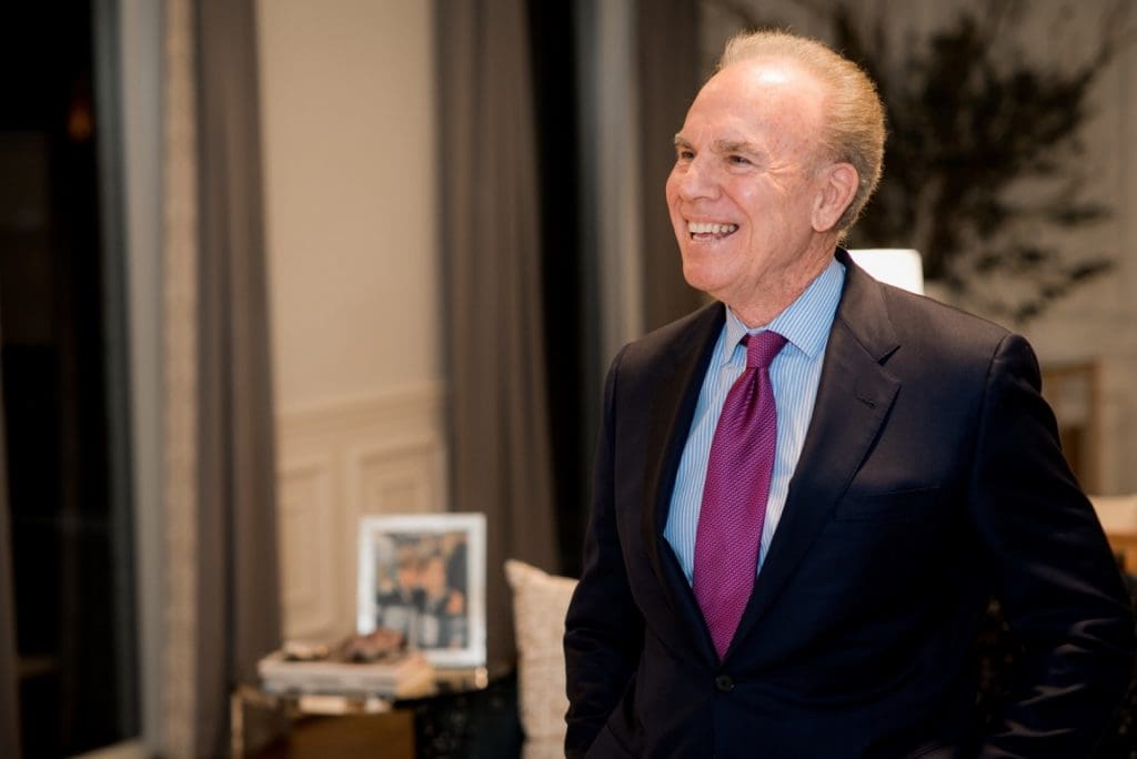 Roger Staubach entertained the crowd at the kickoff.