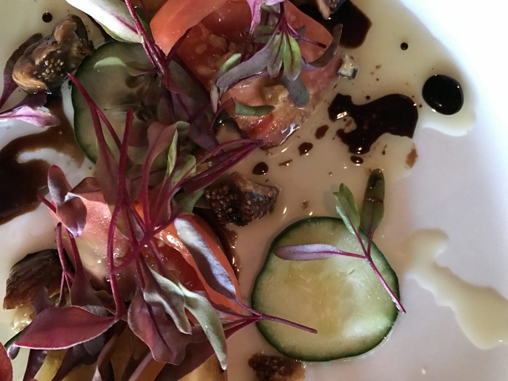 Salt's delectable salad made with local ingredients.