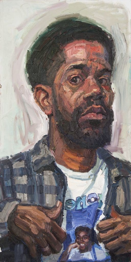 Sedrick Huckaby's "Gone But Not Forgotten," 2017, at Valley House Gallery (Courtesy the artist and Valley House Gallery, Dallas)