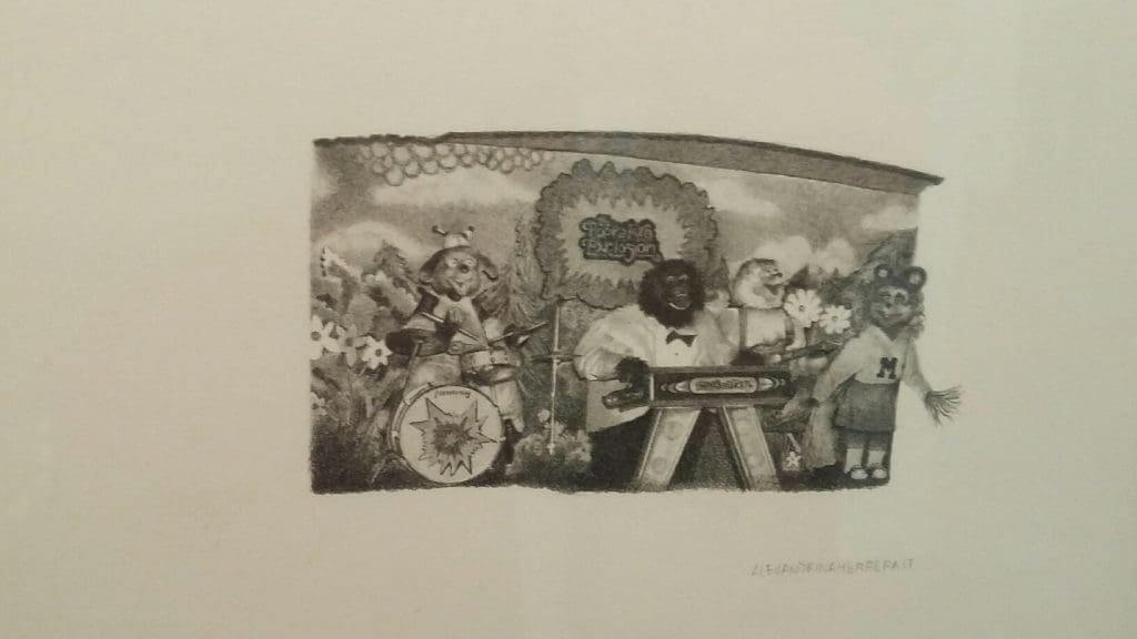 Amazing pencil drawings deftly done at a small scale by Alejandrina Herrera at Drexel Galeria. Priced at $400, they were among the affordable treasures to be had at the Dallas Art Fair. 
