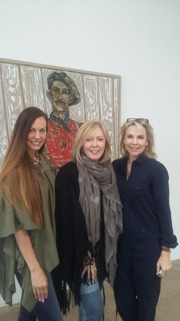 Bianca Anderson, Barbara Buzzell, Joyce Goss at The Goss-Michael Foundation 
