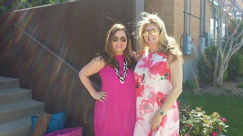 Chubb executives at Heritage Auctions: Maggie Reynolds, Zann Faust.