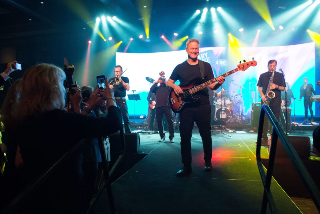 Actor Rock Star Stands Up for Houston’s Space Center: Out of this World Touches Take Gala to Another Galaxy