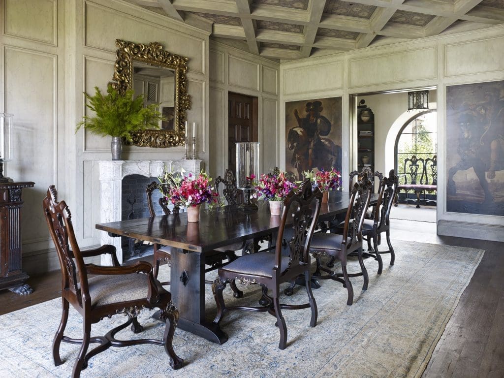 A room designed by Michael S. Smith from his book The Curated House (Rizzoli). Photo by Björn Wallander.