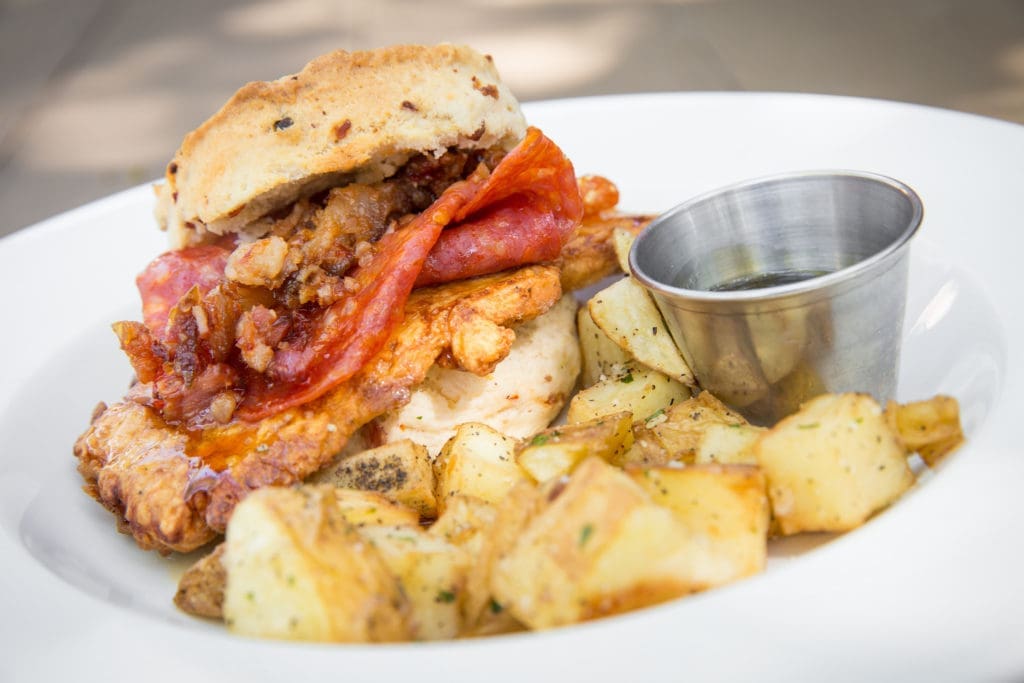 Mother Clucker, at Cane Rosso's White Rock location, is part of the Dallas brunch revolution.