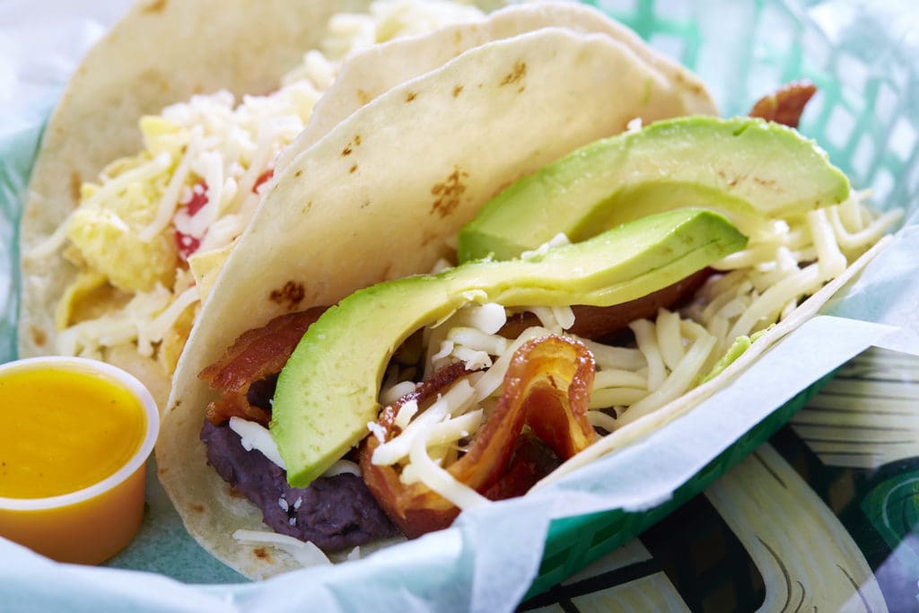 Otto breakfast taco