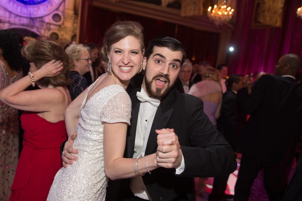 Chelsea Helm and HGO Studio Artist Ben Edquist