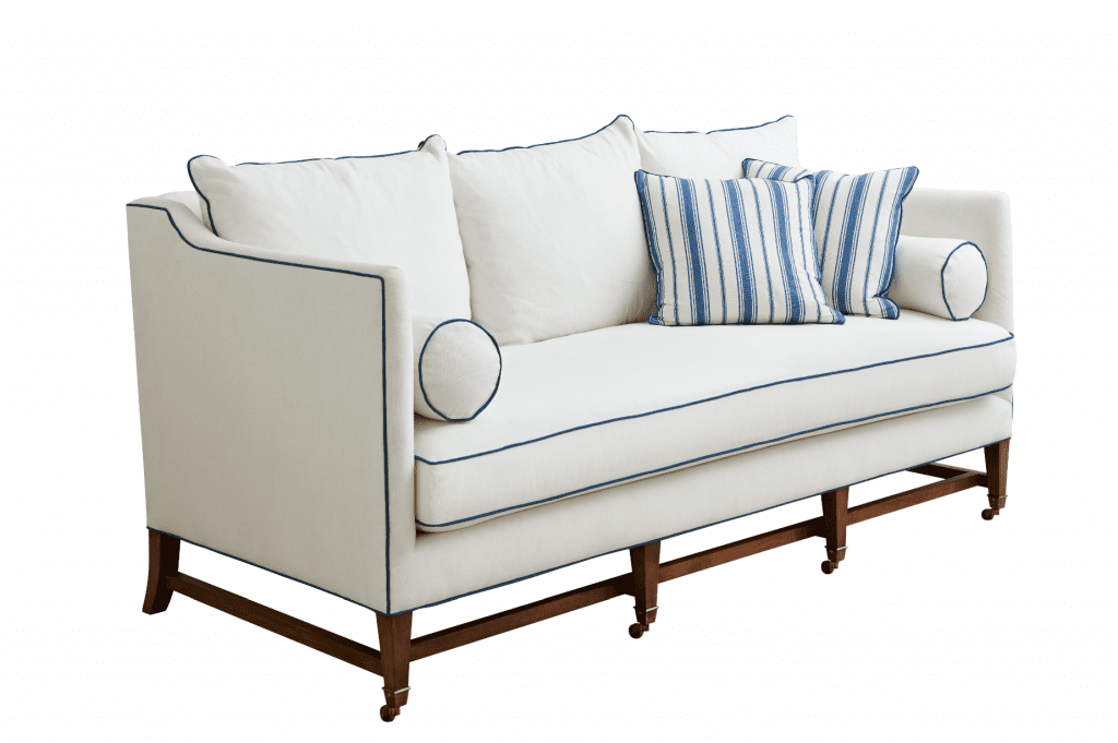 The Brentwood sofa by Mark D. Sikes for Henredon