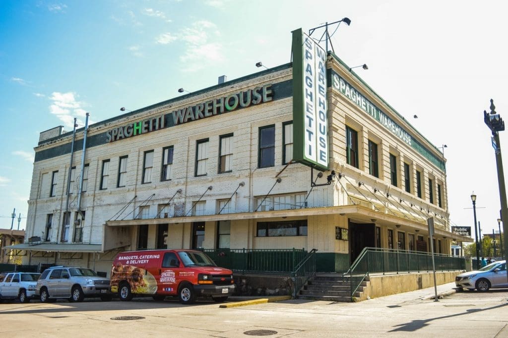 Spaghetti Warehouse does not look so different today.