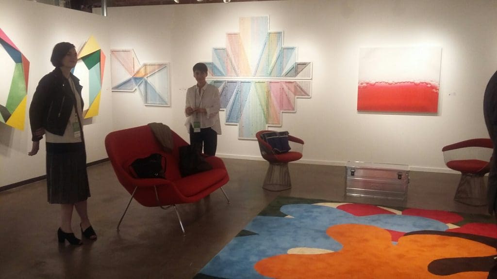 Beautiful geometry at Berlin dealer Taubert Contemporary. 