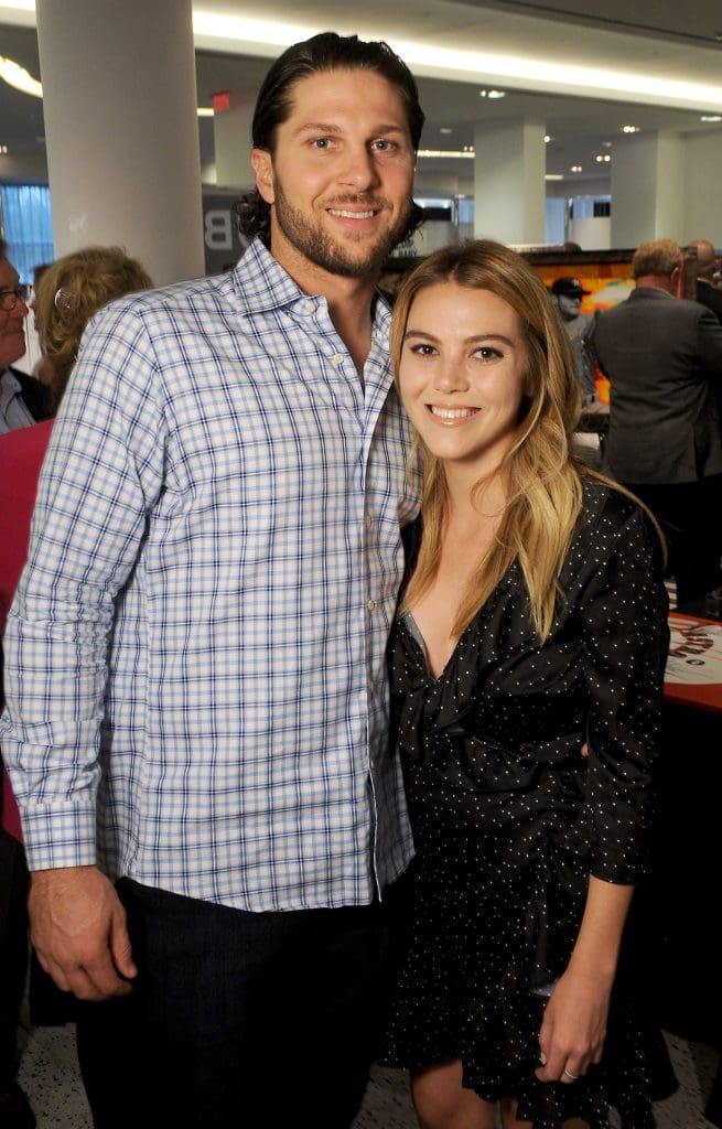 Brittany Perry and Jake Marisnick at the TeamUp for Kids & K9s supporting Sunshine Kids & Lance McCullers Jr Foundation at  Tootsies Thursday May 18, 2017. (Dave Rossman Photo)