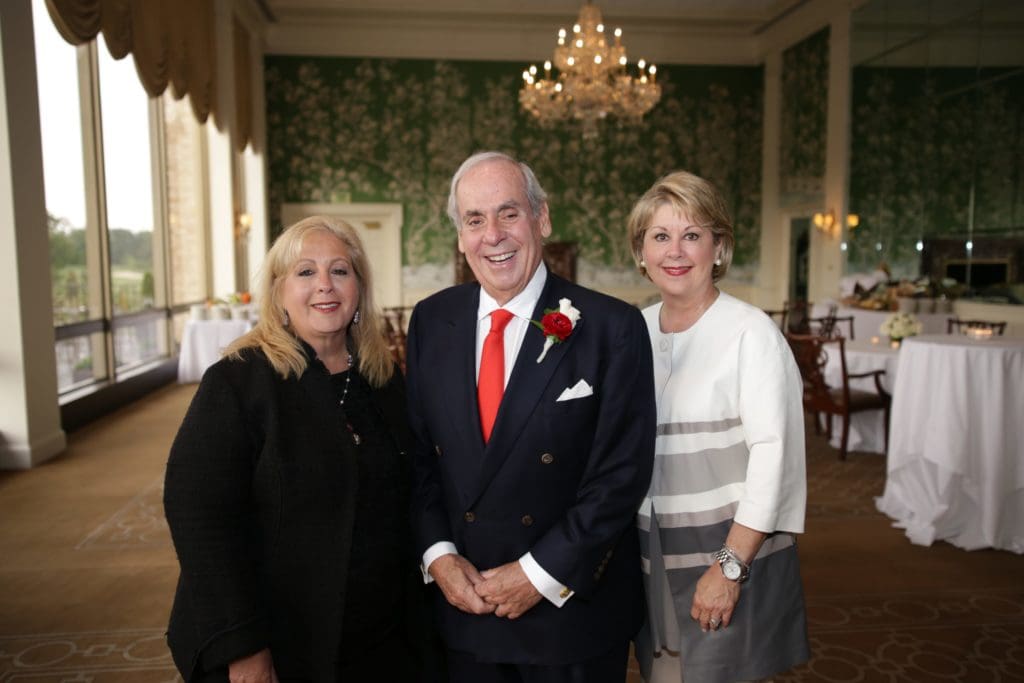 Anne Incorvia, John Daugherty, Cheri Fama at the firm's 50th anniversary celebration