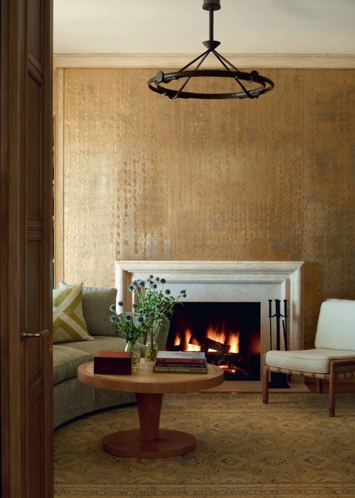 A room by Michael S. Smith from his book The Curated House, photo by Simon Upton